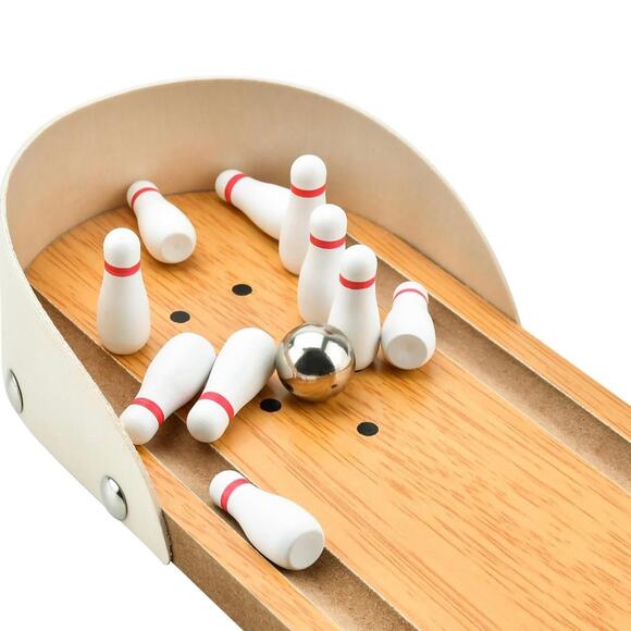 Tabletop‎ Mini Bowling Game Set,Funny White Elephant Gifts - Picture 4 of 7